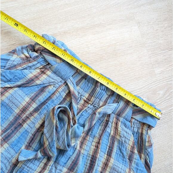 Free People Las Palmas Sailor Cotton Short Shorts in Riverside Combo, size XS - Picture 5 of 7